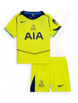 Billige Tottenham Hotspur Tredjedraktsett Barn 2025-26 Kortermet (+ Korte bukser)